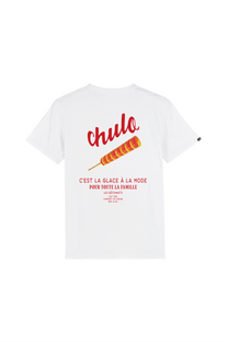 T-shirt Pirulo in cotone biologico con stampa