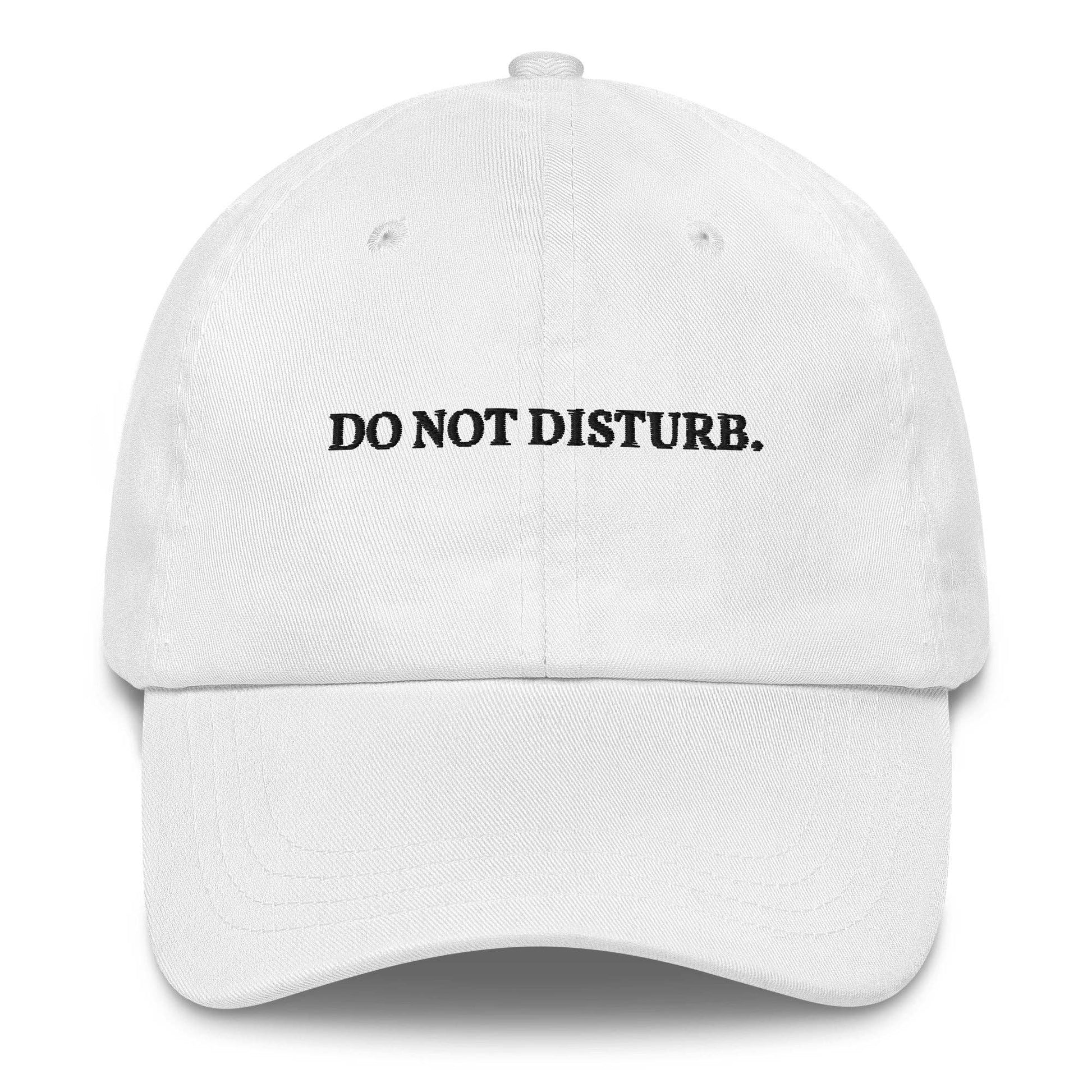 Cappellino baseball ricamato “Do Not Disturb”