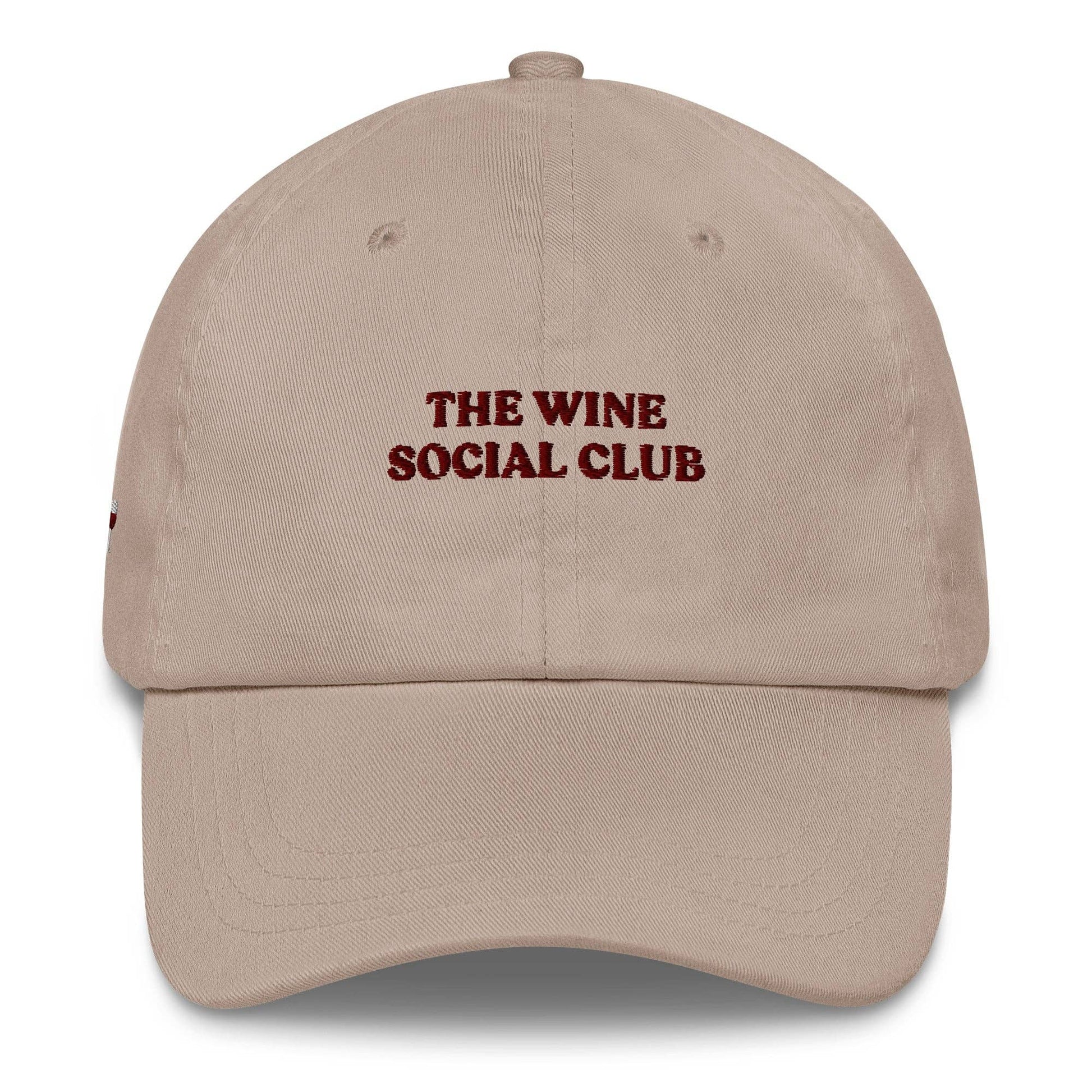 Cappellino da baseball The Wine Social Club ricamato