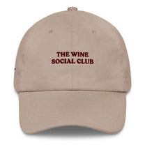 Cappellino da baseball The Wine Social Club ricamato