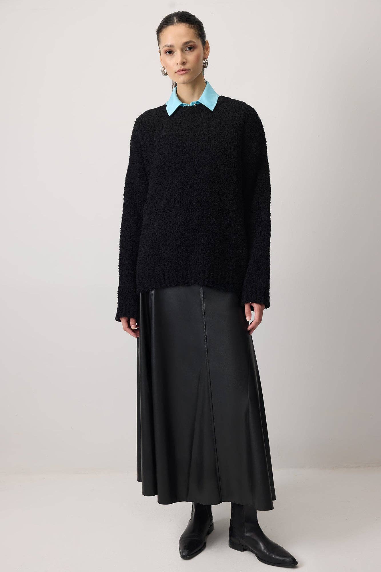 Maglione in maglia a trama morbida