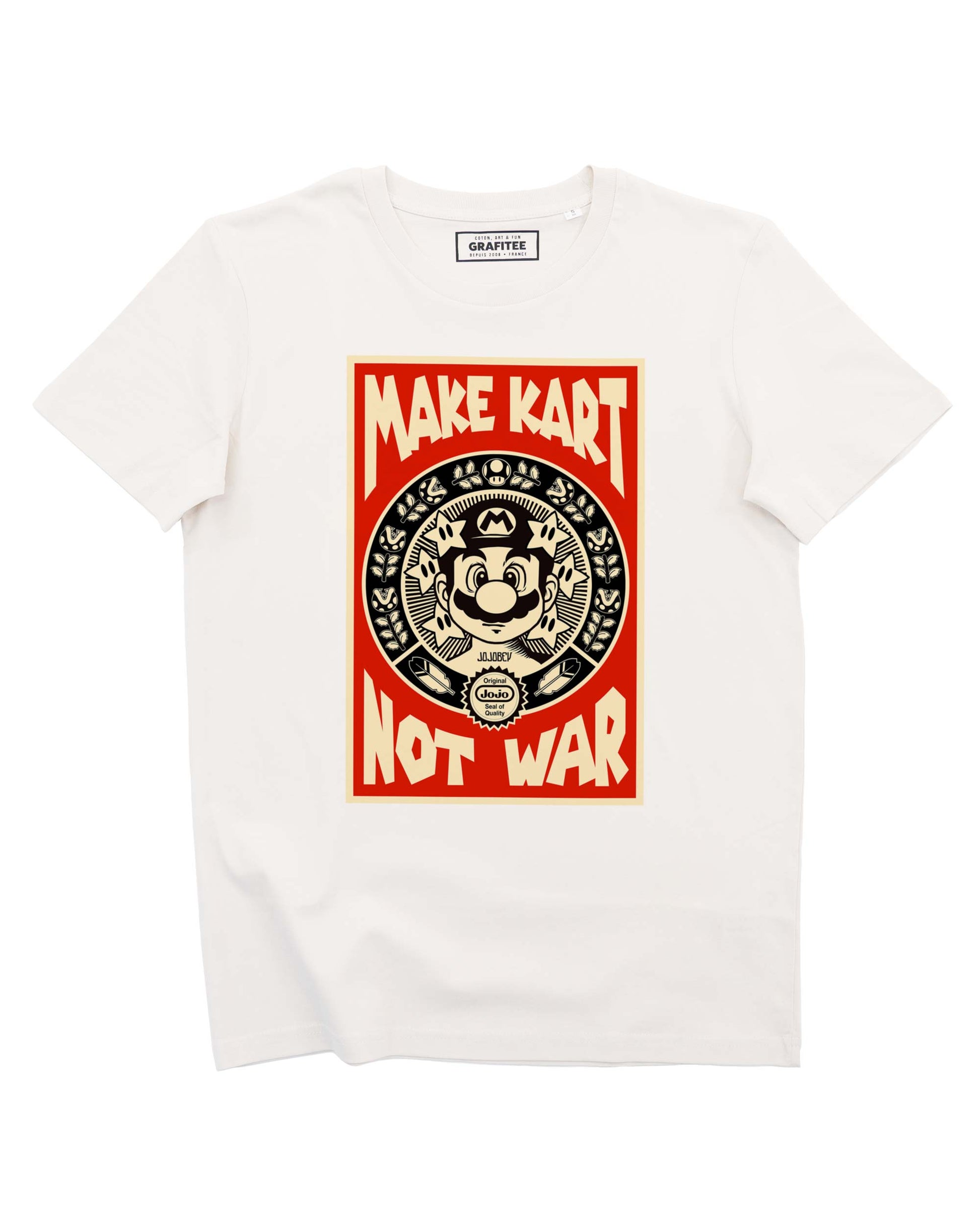 T-shirt unisex Mario Make Kart con stampa videogame