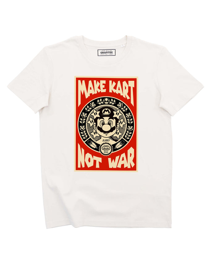 T-shirt unisex Mario Make Kart con stampa videogame