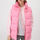 Gilet trapuntato con zip