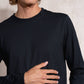 Maglia uomo a manica lunga in cotone e poliestere