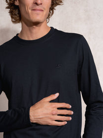 Maglia uomo a manica lunga in cotone e poliestere