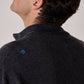 Maglione in lana merino con collo alto Shadow grigio