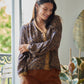 Blusa Taloula in viscosa stampata