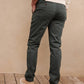Pantaloni chino slim Joe verde abete
