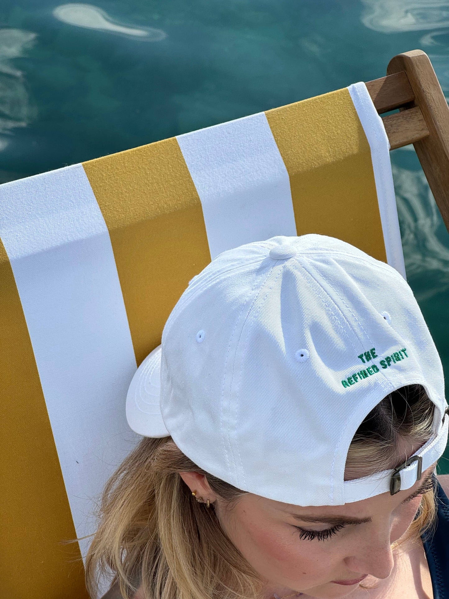 Cappellino dad hat “Tutto Bene” ricamato in cotone