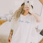 T-shirt oversize con grafica Lake Days