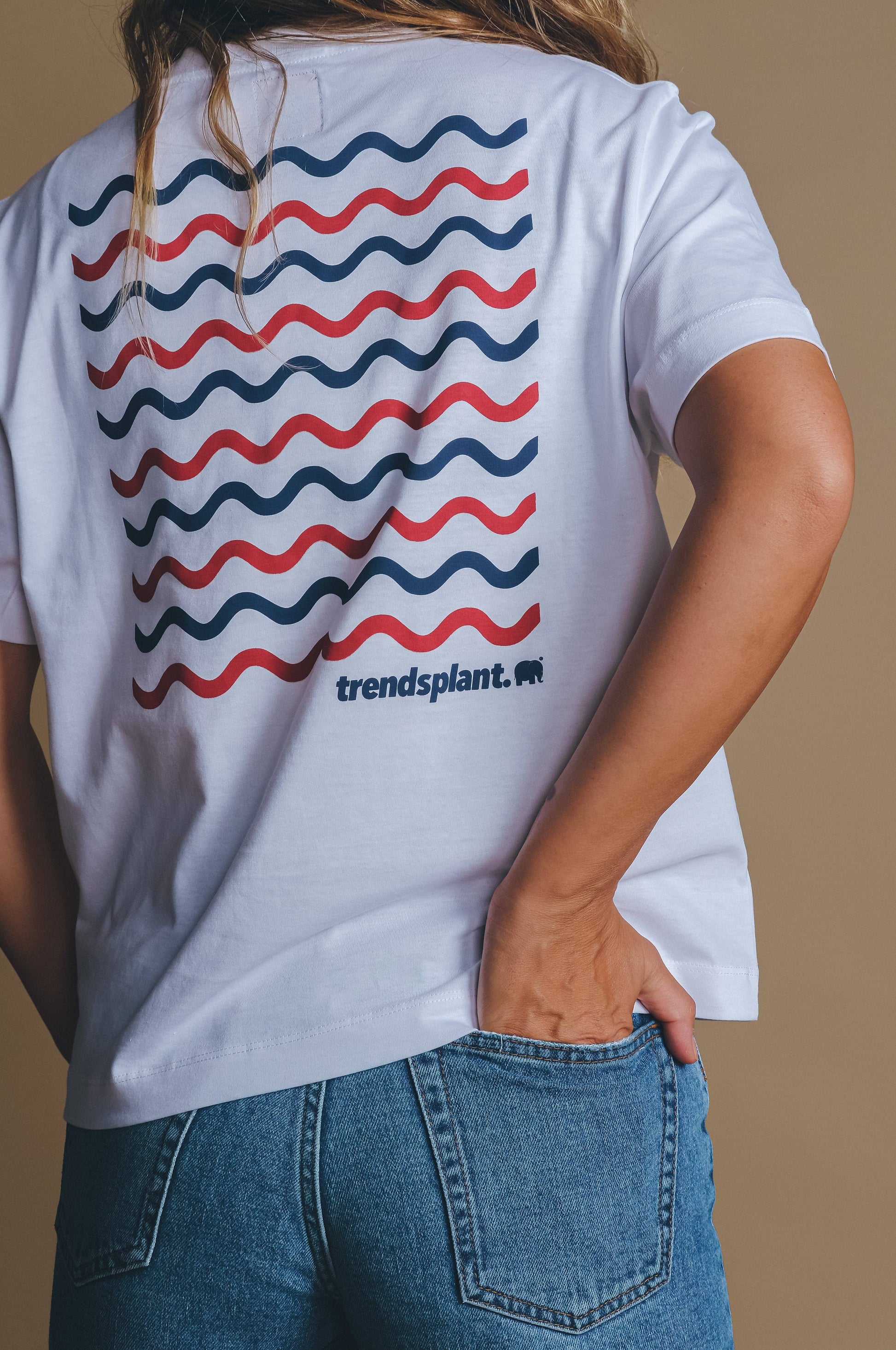 T-shirt donna Explanada in cotone biologico bianca
