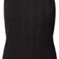 Top a costine in cotone biologico Alberte nero