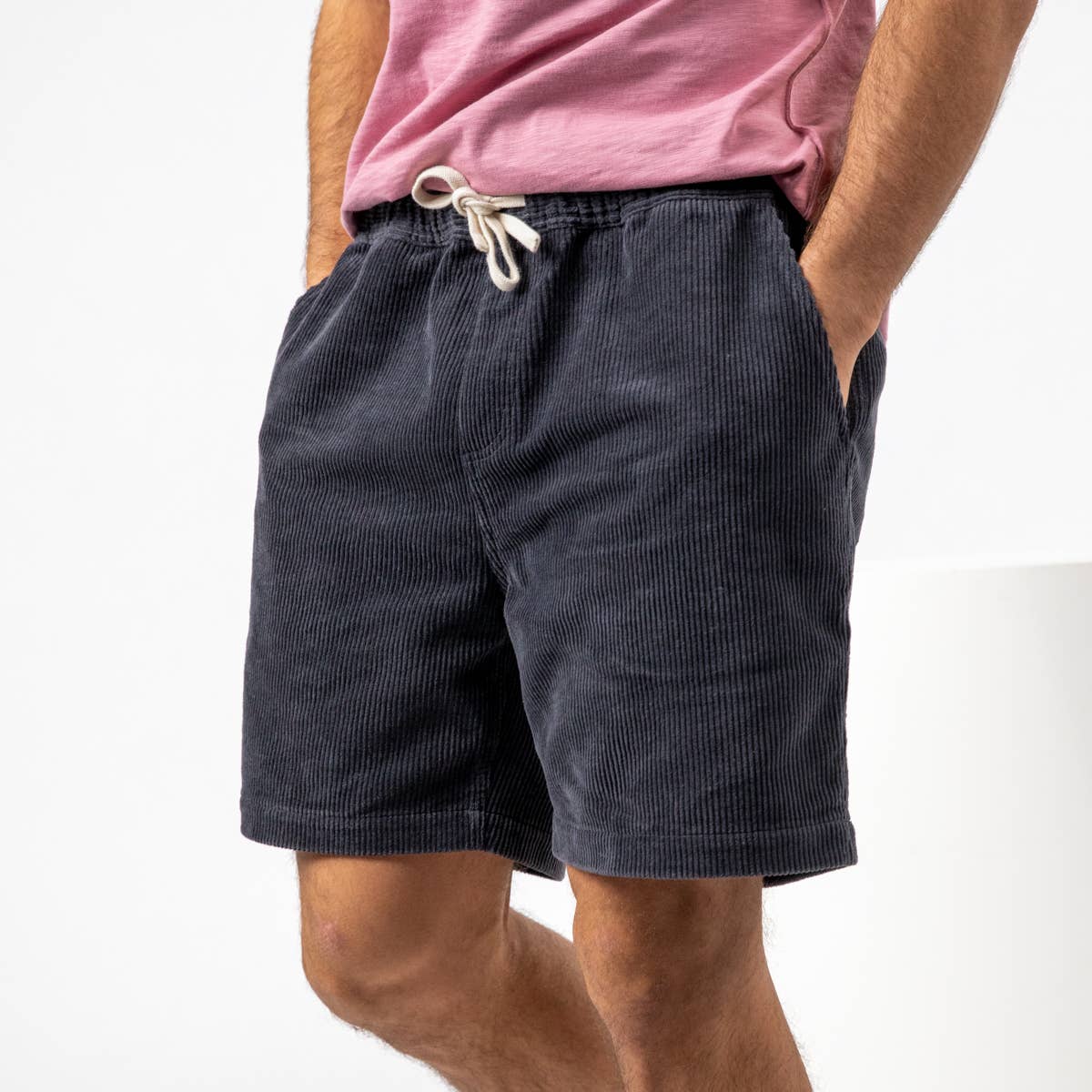 Shorts in velluto Beach Horizon antracite