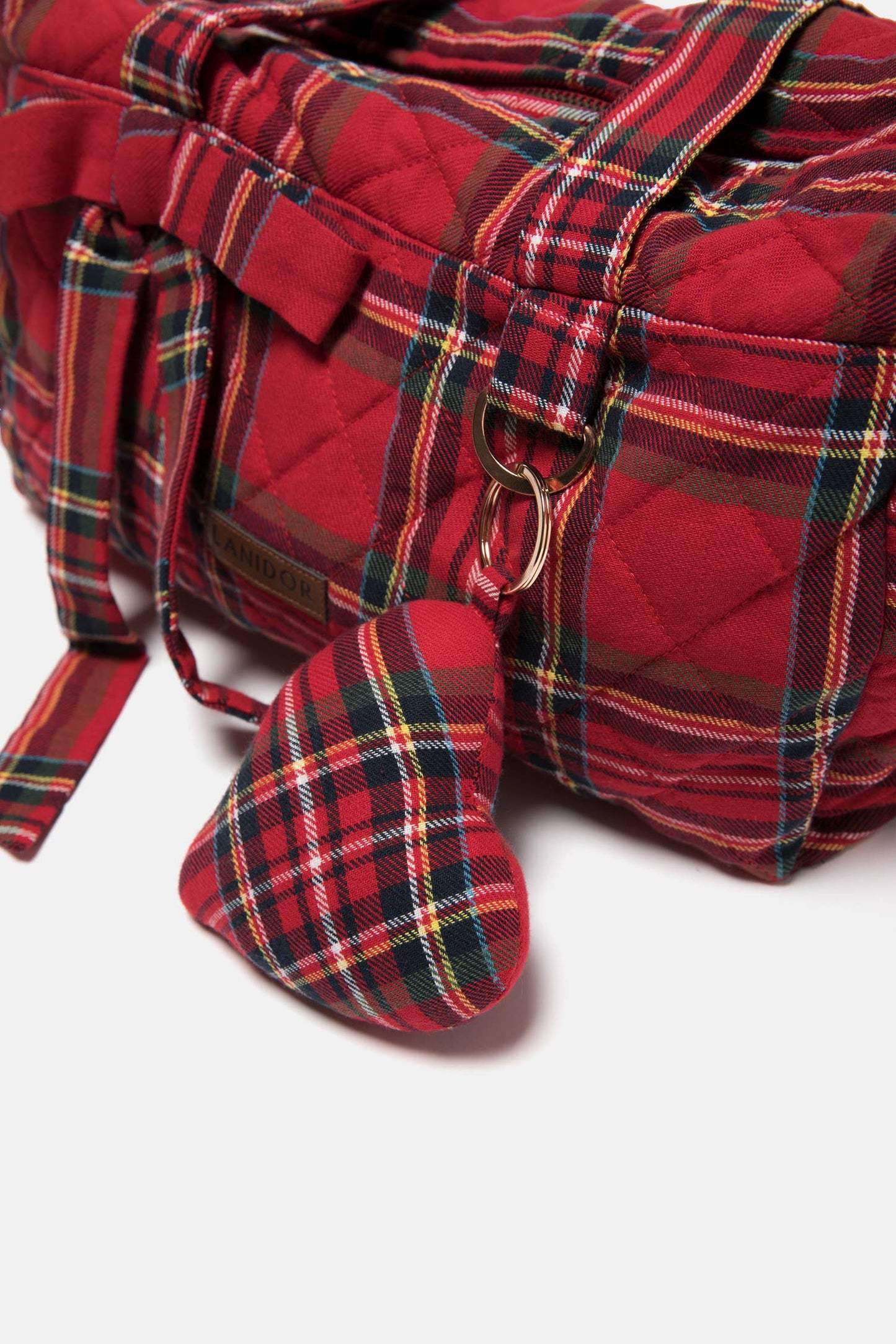Borsa trapuntata tartan
