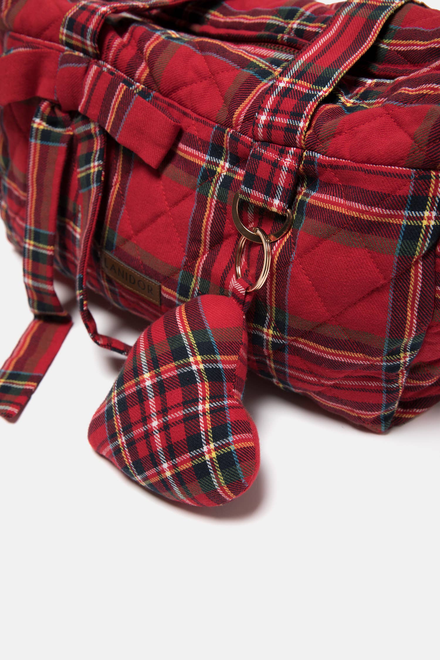 Borsa trapuntata tartan