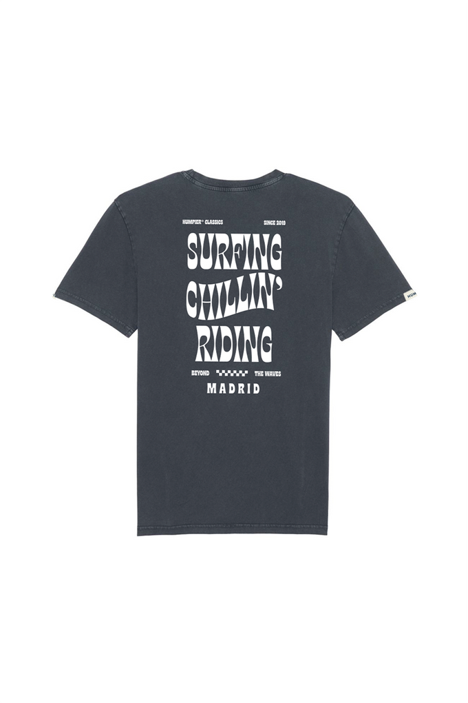 T-shirt Chilling Madrid in cotone biologico