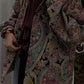 Giacca bomber fantasia paisley multicolor