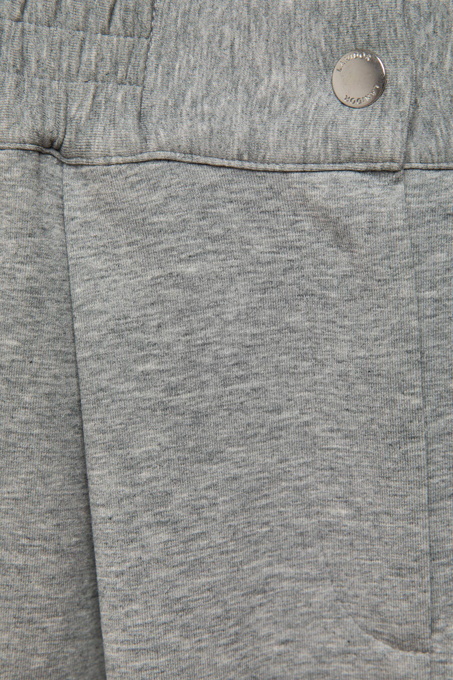 Pantaloni a palazzo con pieghe e vita elasticizzata