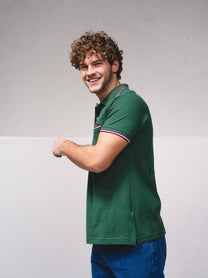 Polo in piqué con taschino