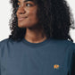 T-shirt Donna in Cotone Biologico Essential Blu