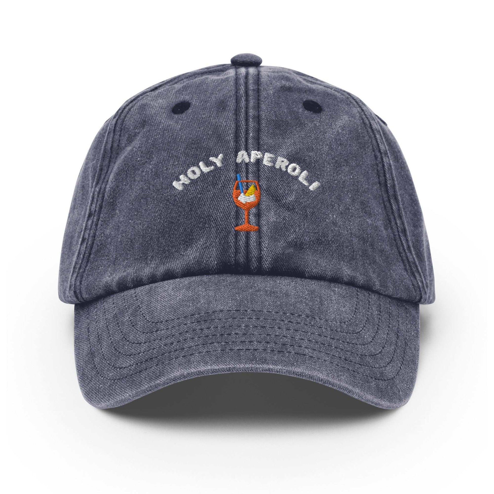 Cappellino vintage Holy Aperoli ricamato