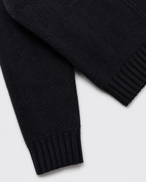 Bomber Over In Maglia Nero
