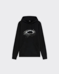 Felpa Con Cappuccio Lunar Ellipse Pitch Black
