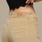 Pantaloni skinny in velluto a coste in cotone stretch