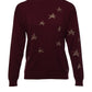 Maglione girocollo con stelle