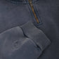 Maglione oversize super heavy con zip a quarto Total Eclipse