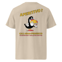 T-shirt unisex in cotone biologico con stampa Aperitivo