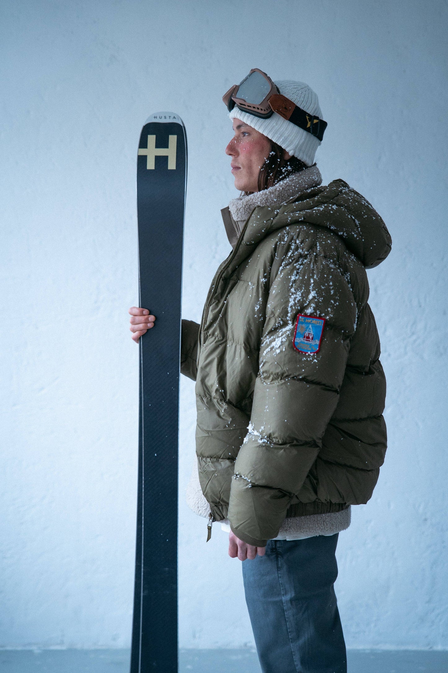 Piumino Puffer British Khaki