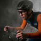 Scaldamuscoli da ciclismo blu