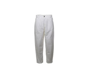 Pantaloni in bombazine con risvolti