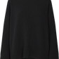 Maglione oversize Vigga in lana d’agnello nero