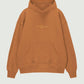 Felpa oversize Lazy marrone con cappuccio