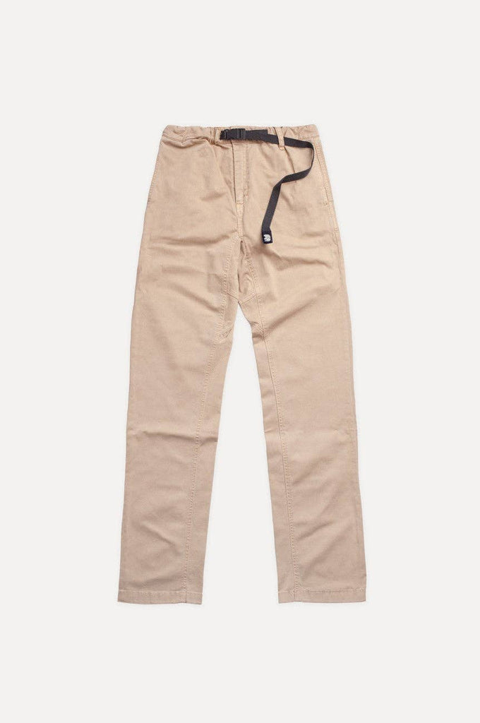 Pantaloni da arrampicata in cotone EcoDye color sabbia