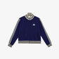 Giacca sportiva Halbator blu con collo alto e zip