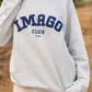 Felpa college premium in cotone organico