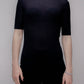T-shirt in cotone fine con micro pointelle