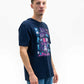 T-shirt Nekomancer in cotone biologico con stampa goth