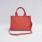 Borsa tote in pelle con tracolla