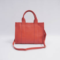 Borsa tote in pelle con tracolla