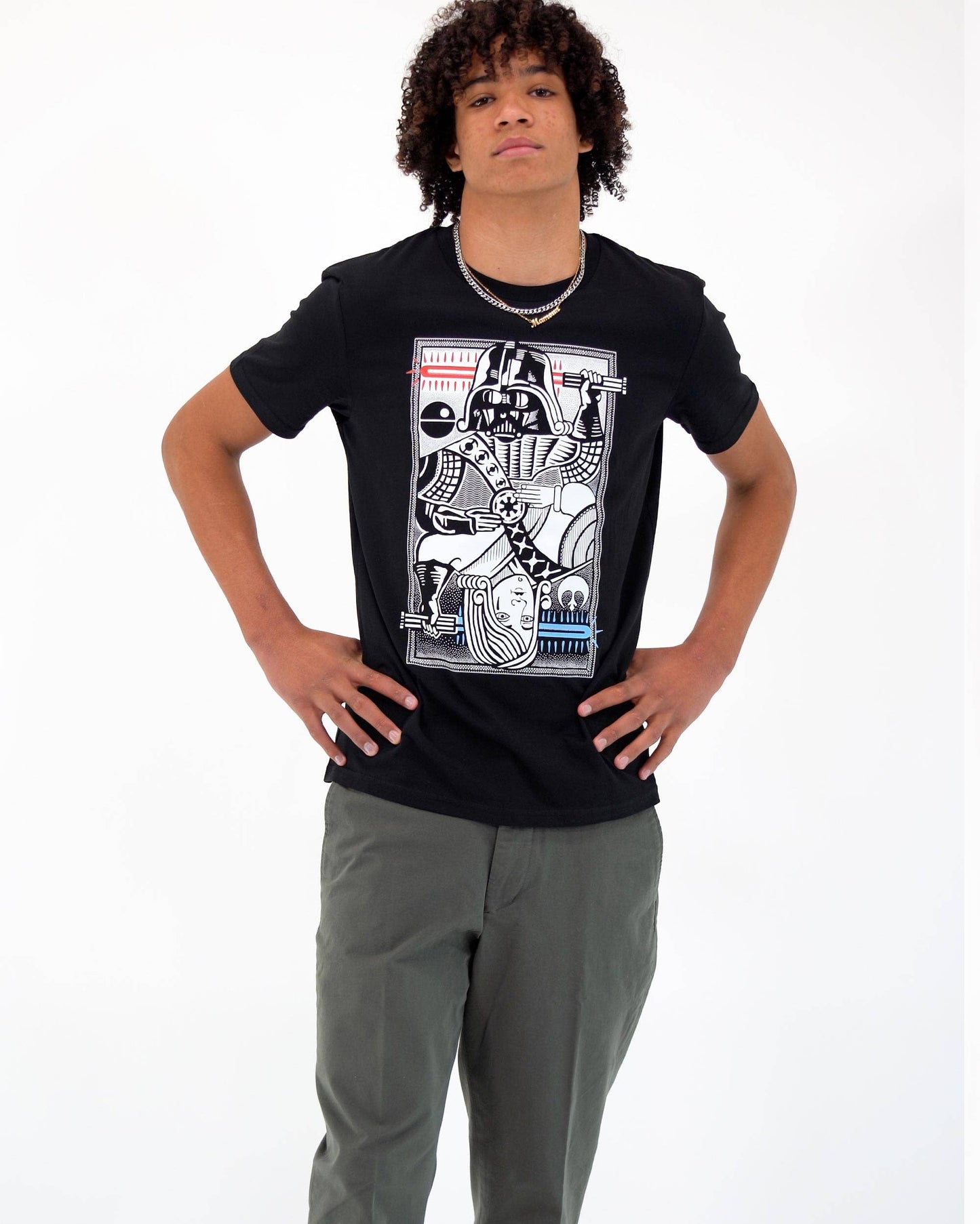 T-shirt Star Wars Darth Vader vs Anakin Tattoo