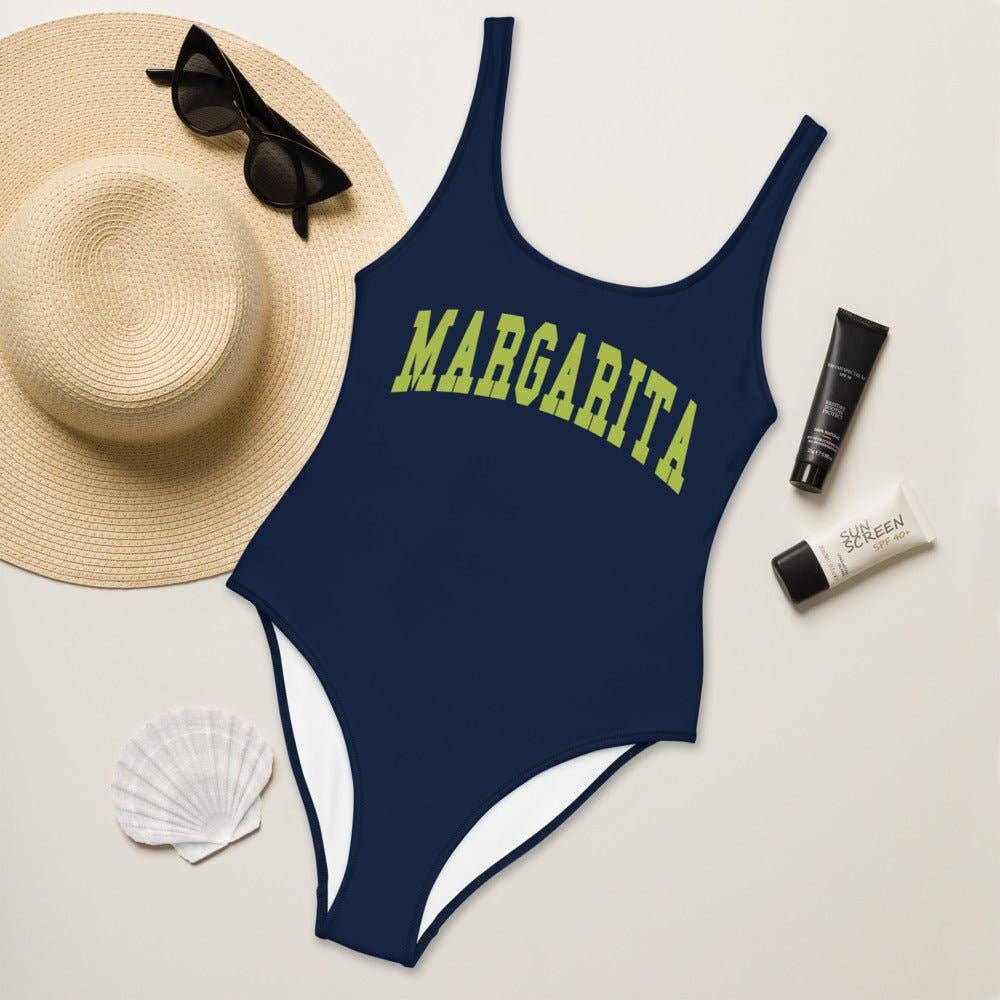 Costume intero Margarita con scritta