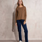 Maglia donna basic in cotone elasticizzato