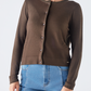 Cardigan in maglia con bottoni