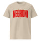T-shirt biologica unisex Negroni con stampa