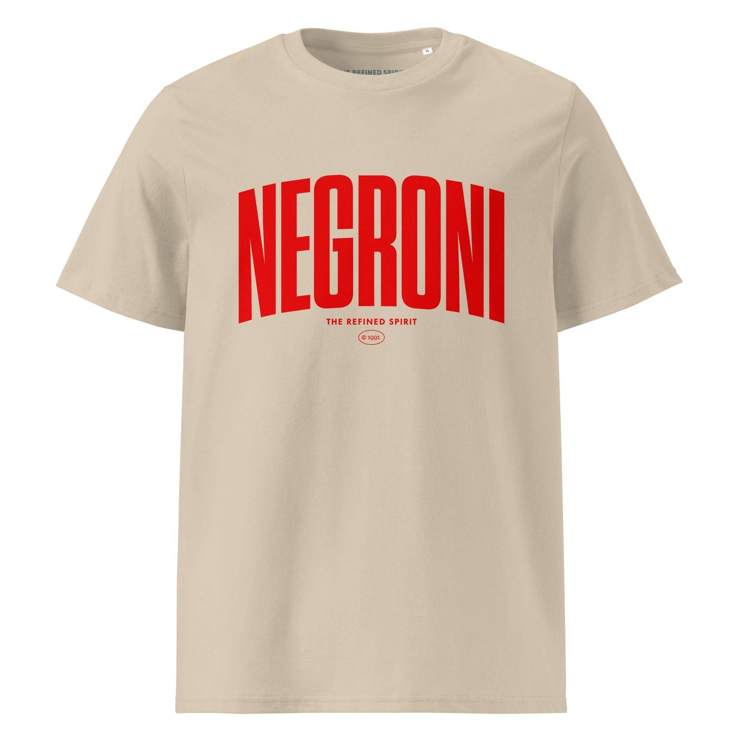 T-shirt biologica unisex Negroni con stampa